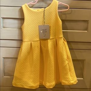 NET Deux par Deux yellow girls dress 4 4t Easter